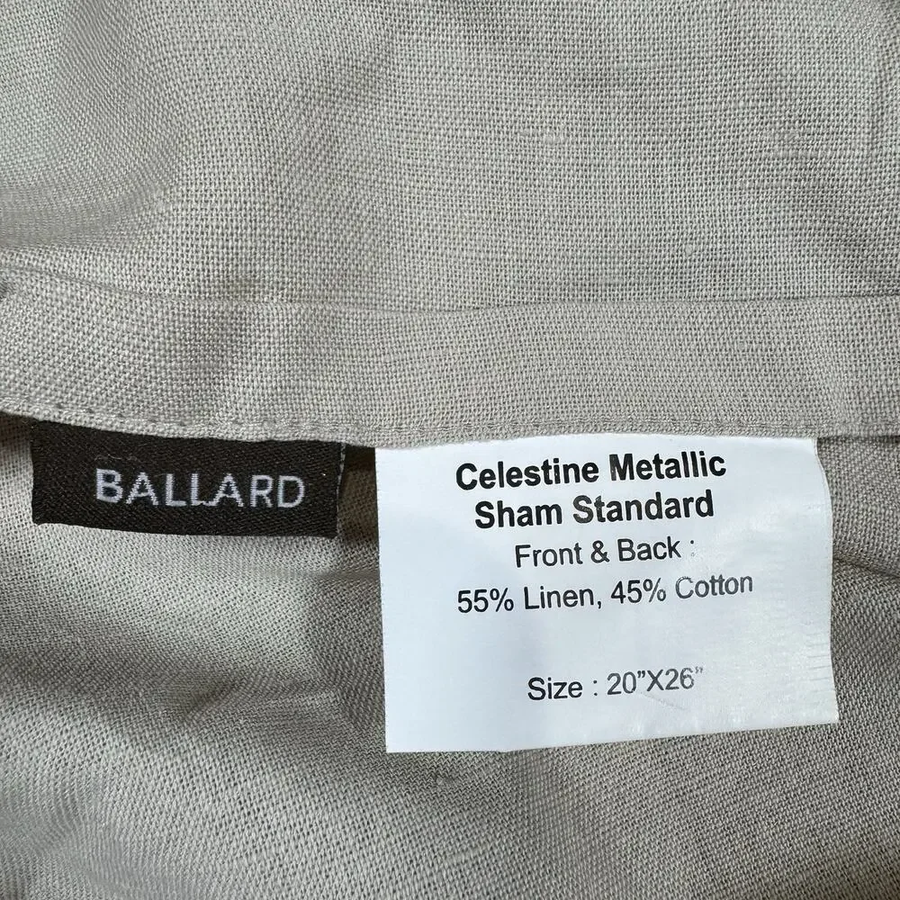 Ballard Designs celestine metallic